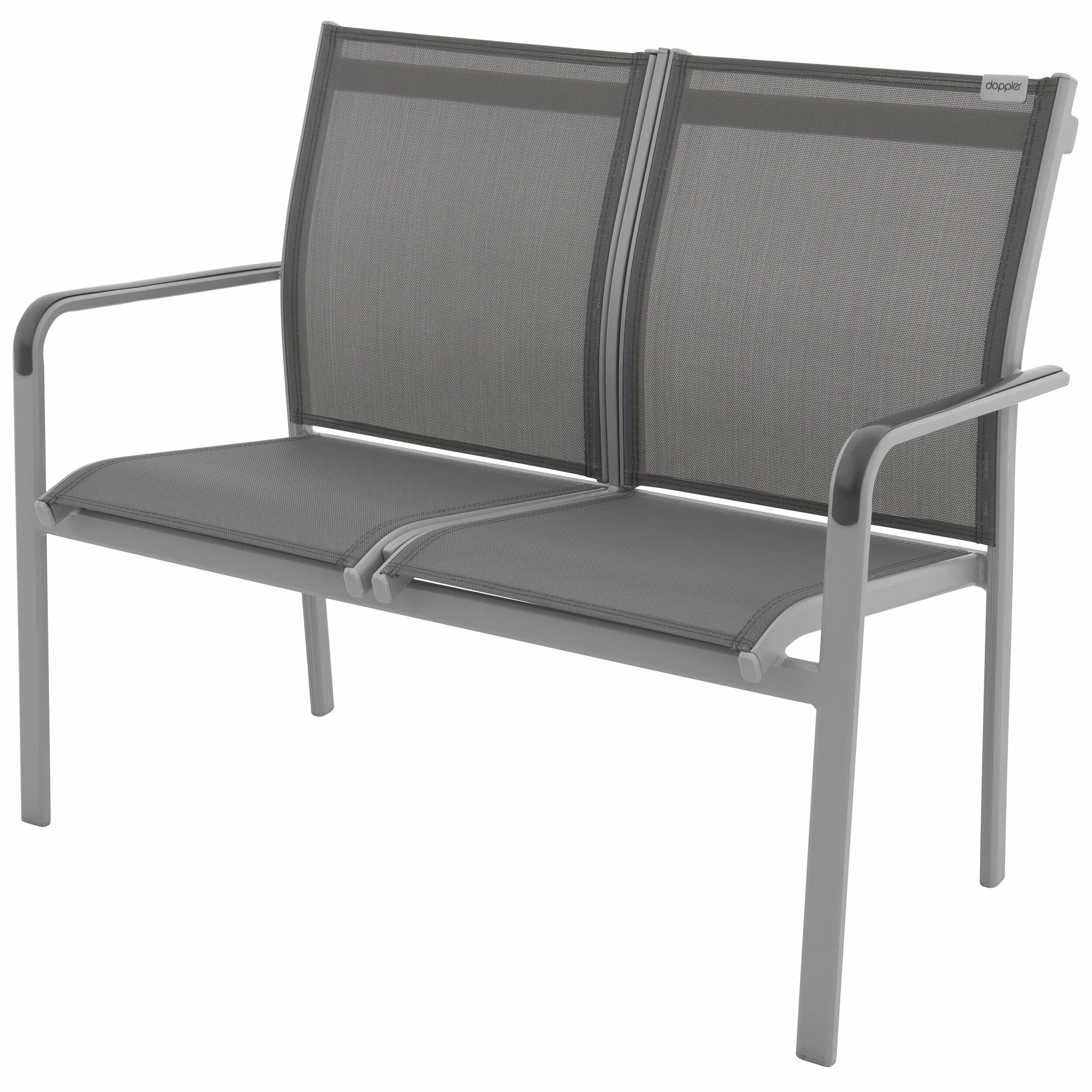 Expert Plus Alu 2er Bank metallgrau/grau