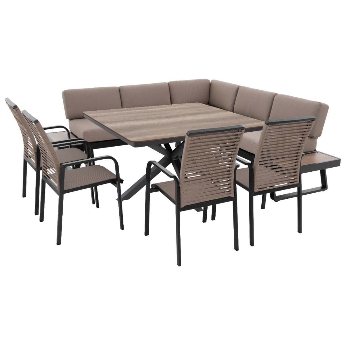 Expert Plus Vittoria HPL Wood Look Dining Lounge