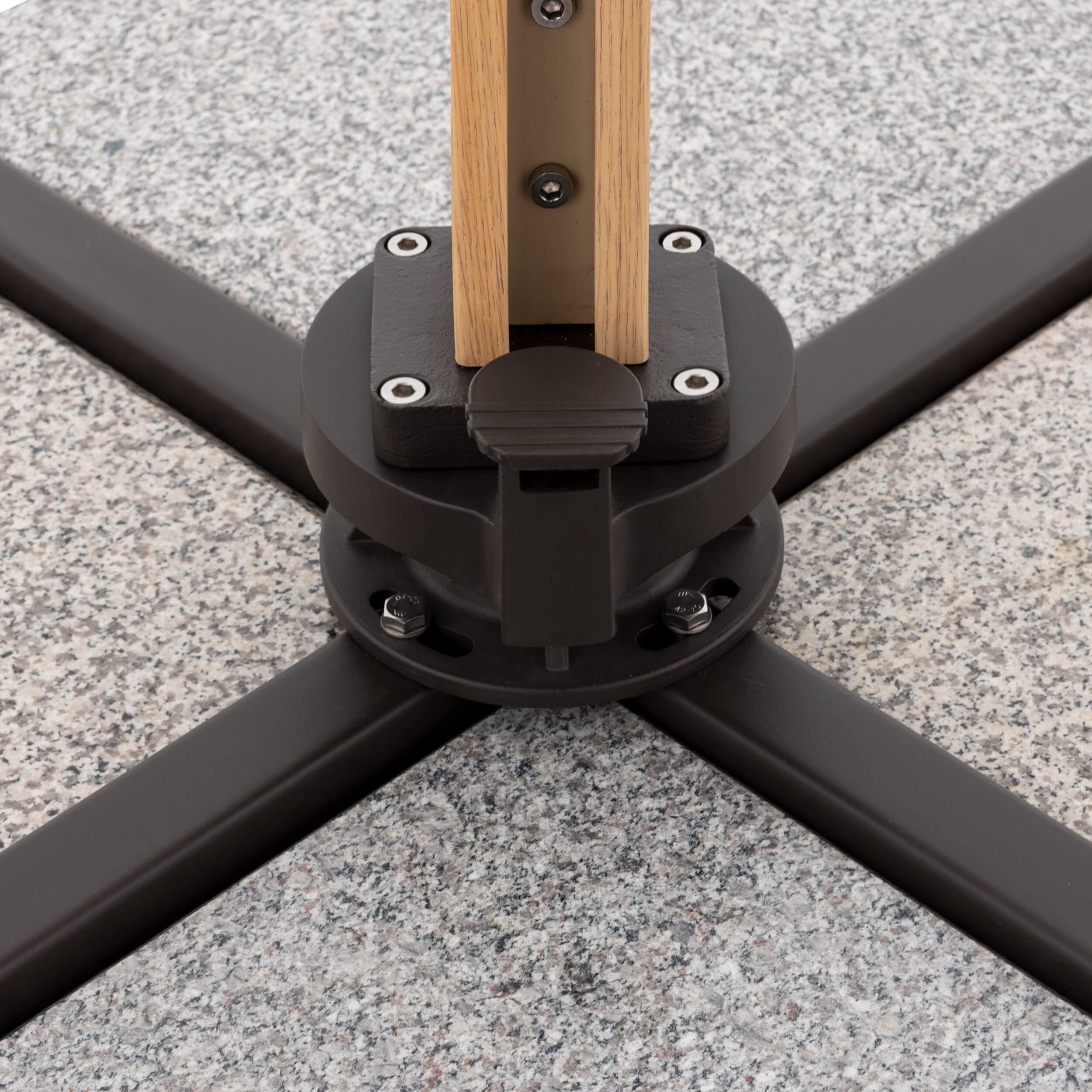 Aluminium-Wood 400 x 300 Side XL LED Roadside Cross
