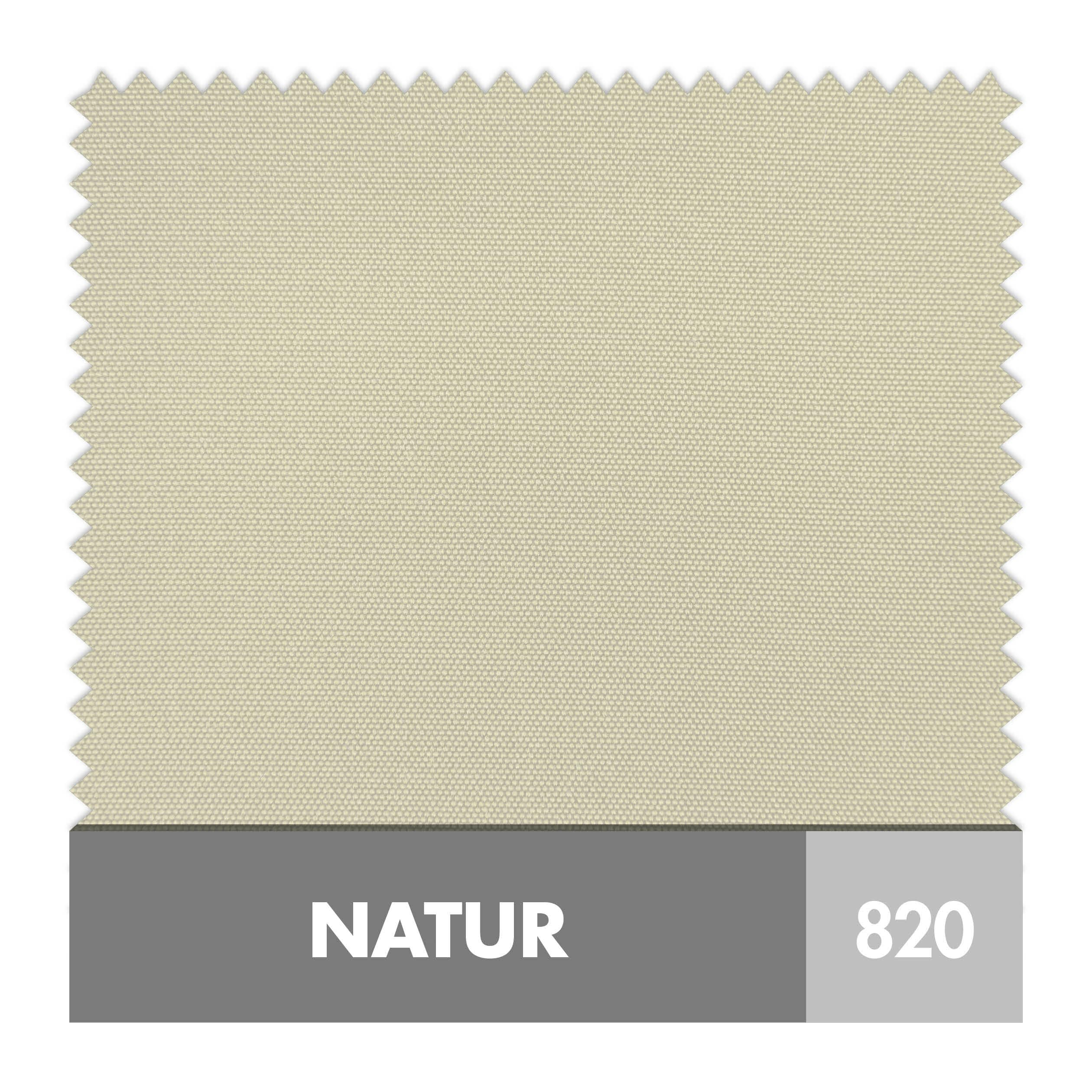 Replacement cover for ALU WOOD XL cantilever approx. 400x300/8pcs., D. 820 nature