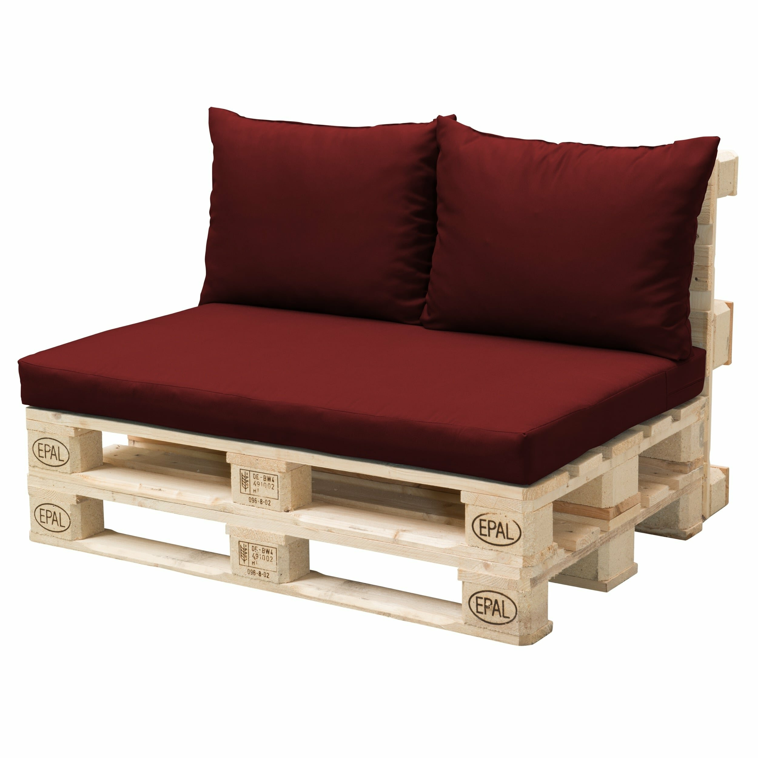 Pallet cushion set 3 pcs.